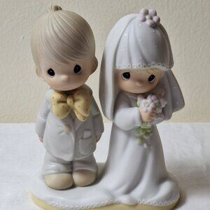 Jonathan David 1979 porcelain wedding The lord bless you and keep you) figurine